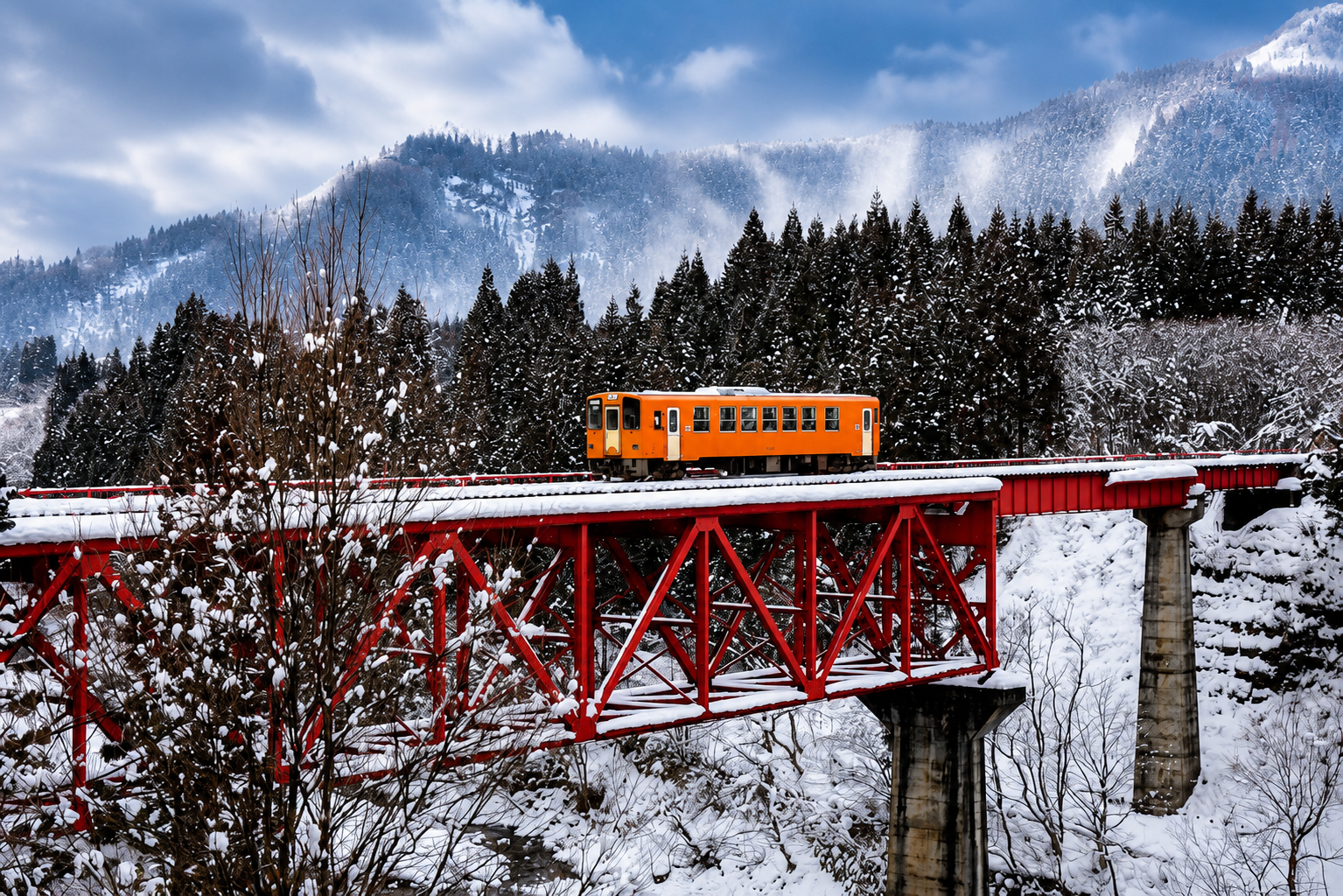 【雪境東北・5 日】藏王樹冰纜車．秋田內陸鐵道．銀山溫泉散策｜極致感官紀行